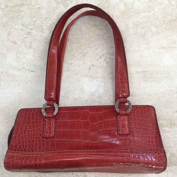 Tommy Hilfiger Bags Tommy Hilfiger Red Leather Shoulder Bag Poshmark